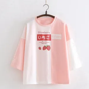 "STRAWBERRY AVOCADO" T-SHIRT N081109