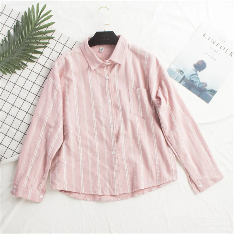 "VERTICAL STRIPED" SHIRT K052804
