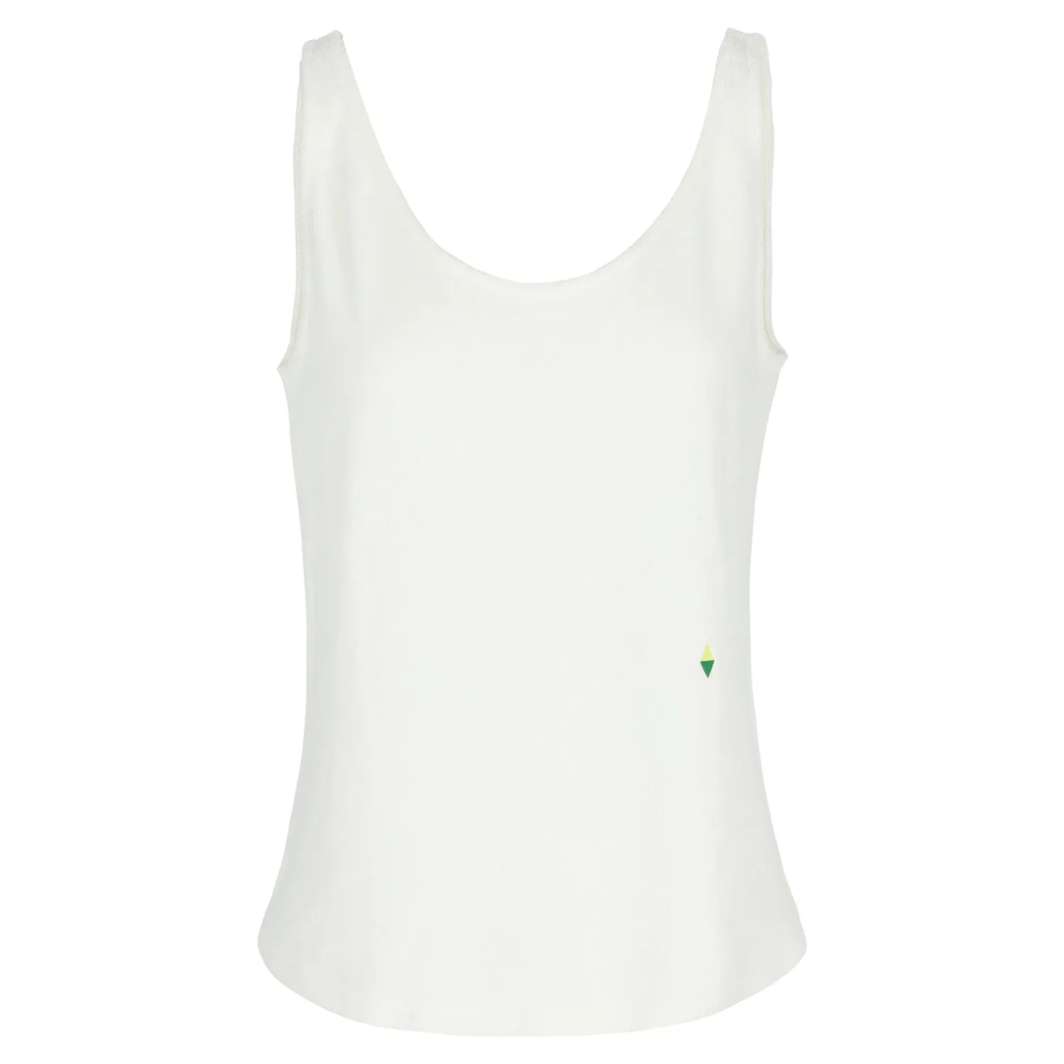 Raff Collective - Lie Terry Towelling Top - White