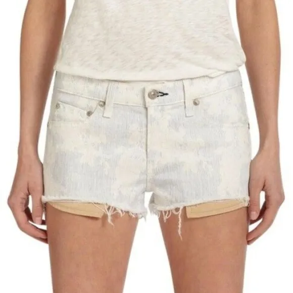 Rag &amp; Bone 'Mila' Kahuna Printed Cut-Off Shorts