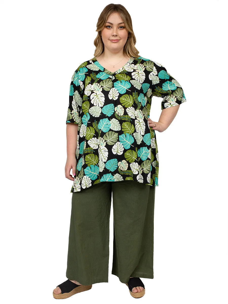 Rain Forrest Top - Print**