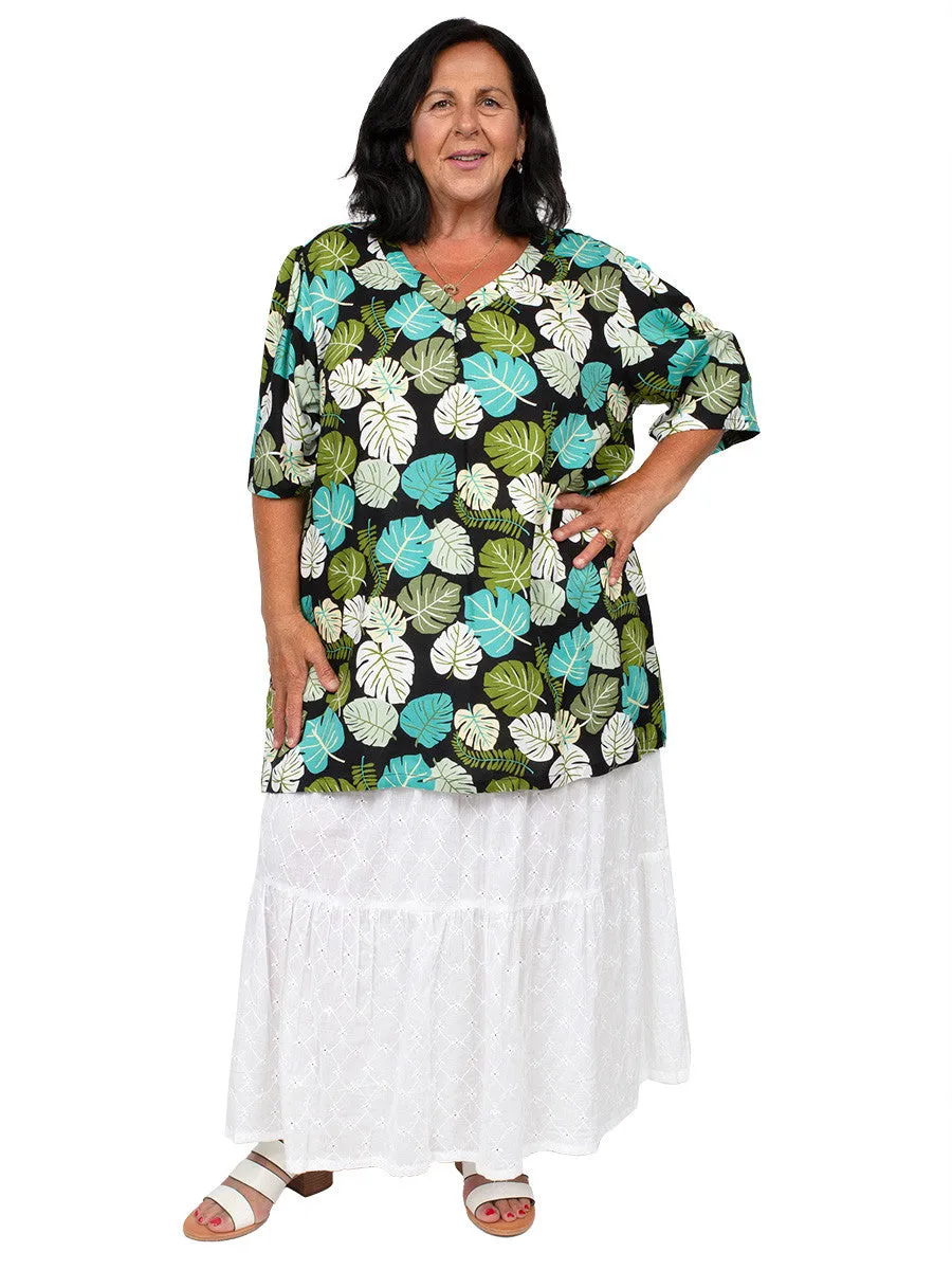 Rain Forrest Top - Print**