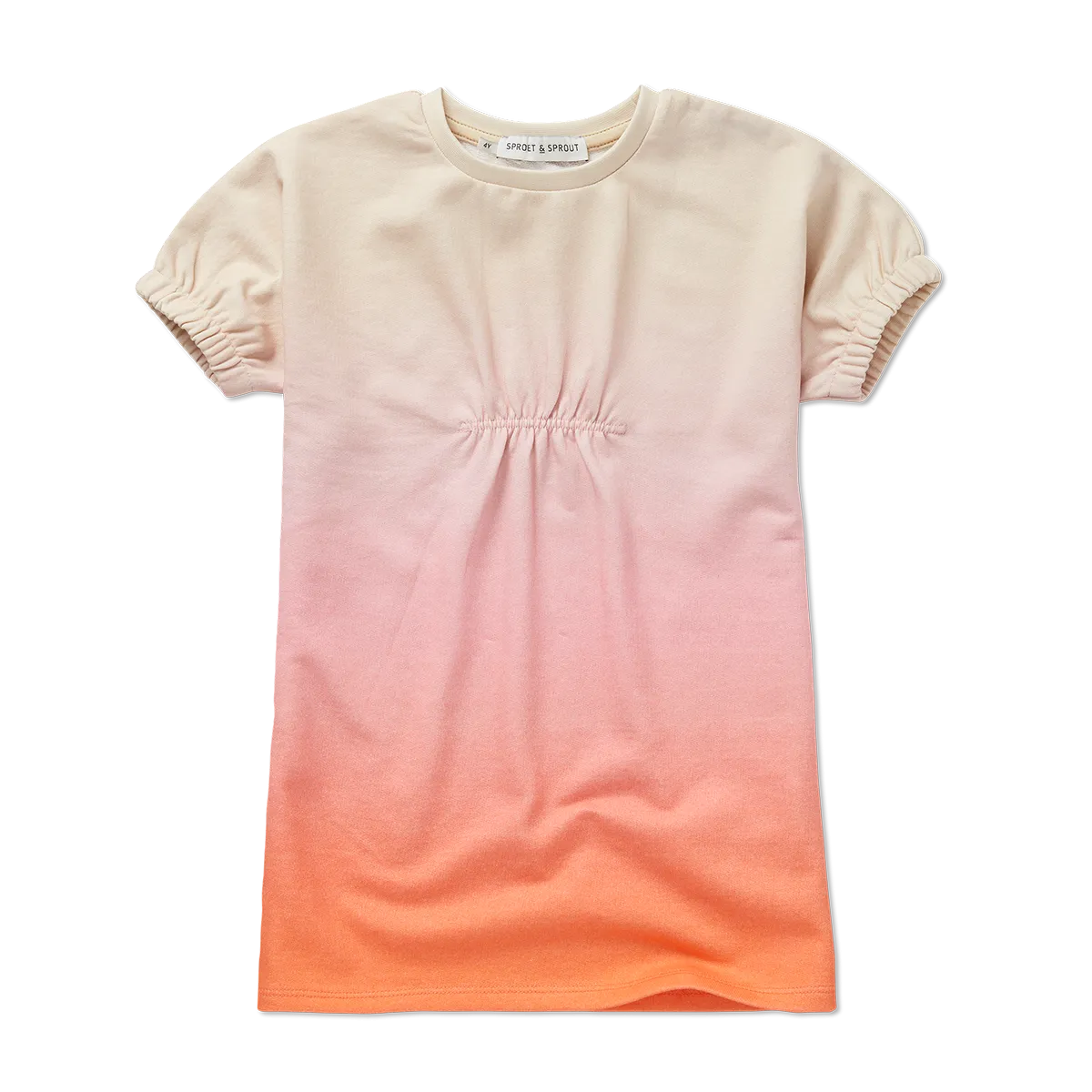 Rainbow smock dress by Sproet & Sprout