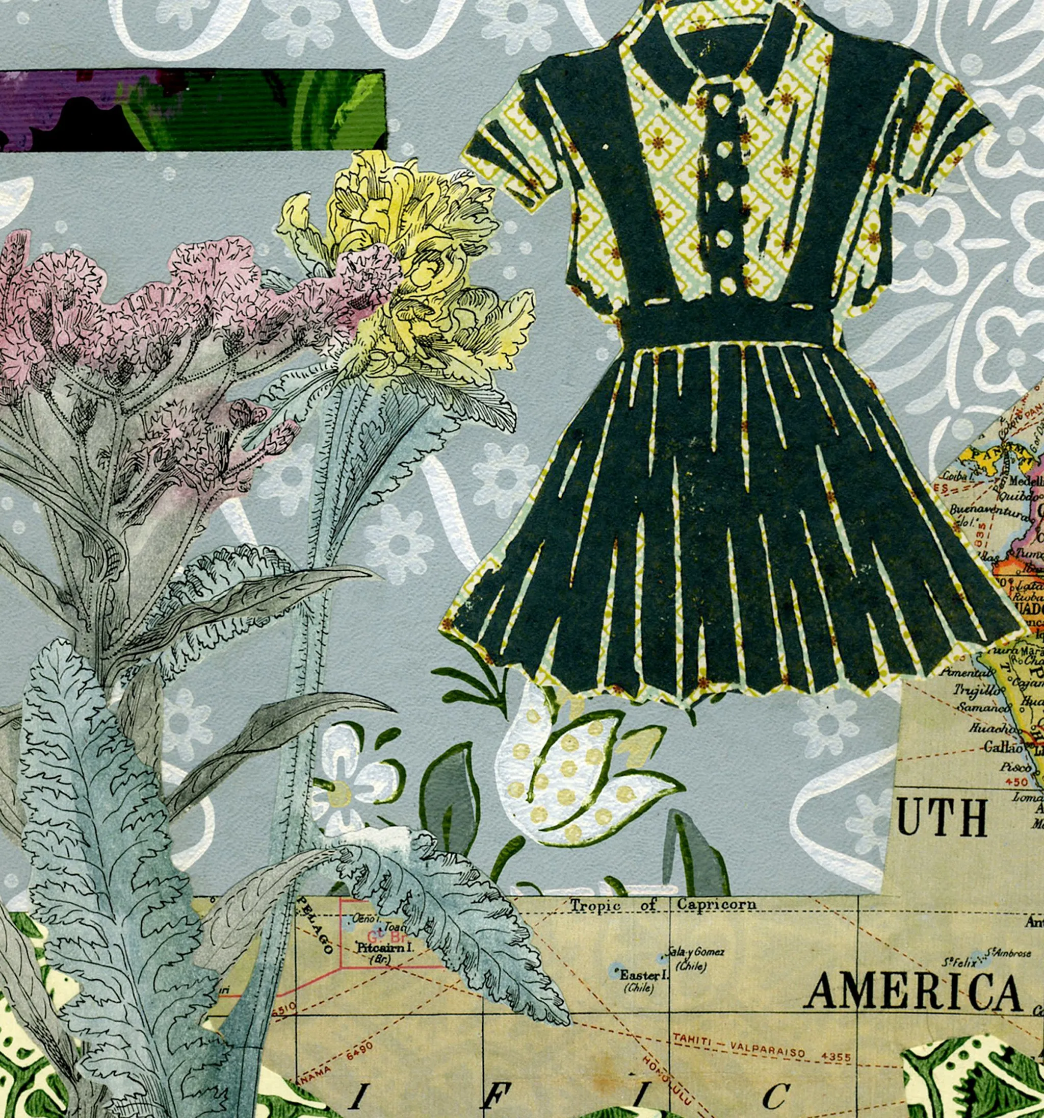 Ramblin' Girls 5-original artwork