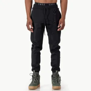 Raven Track Pant  - Black