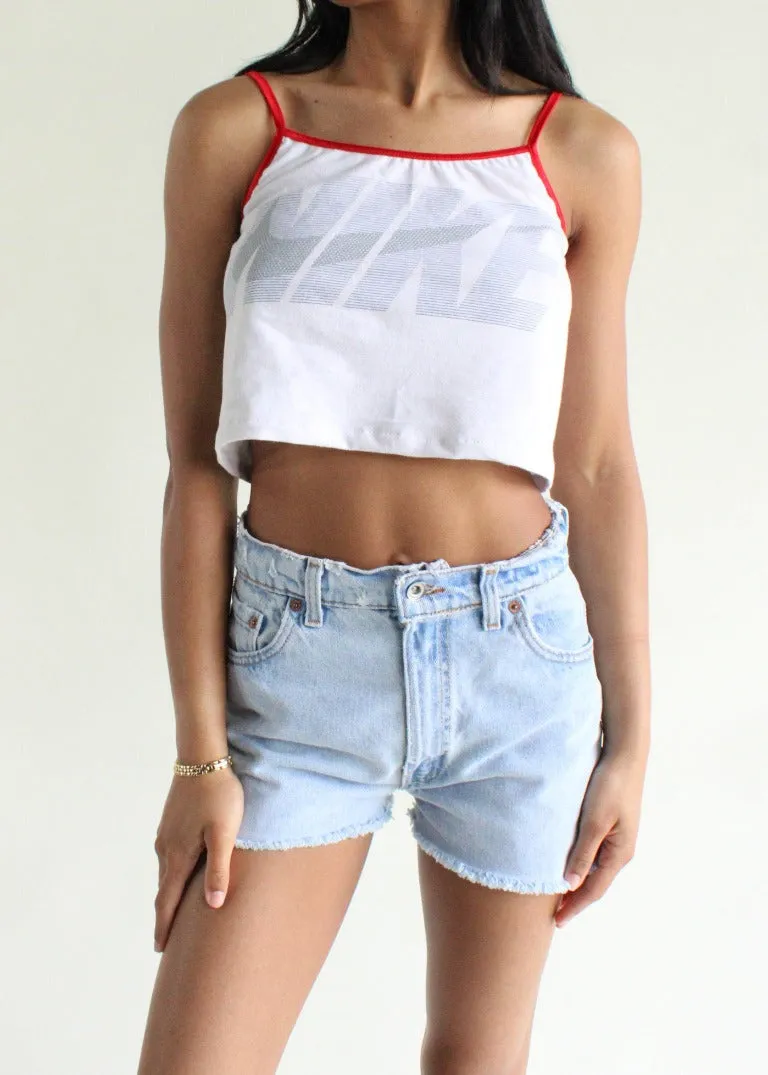 RCYCLD Cutoff Denim Shorts