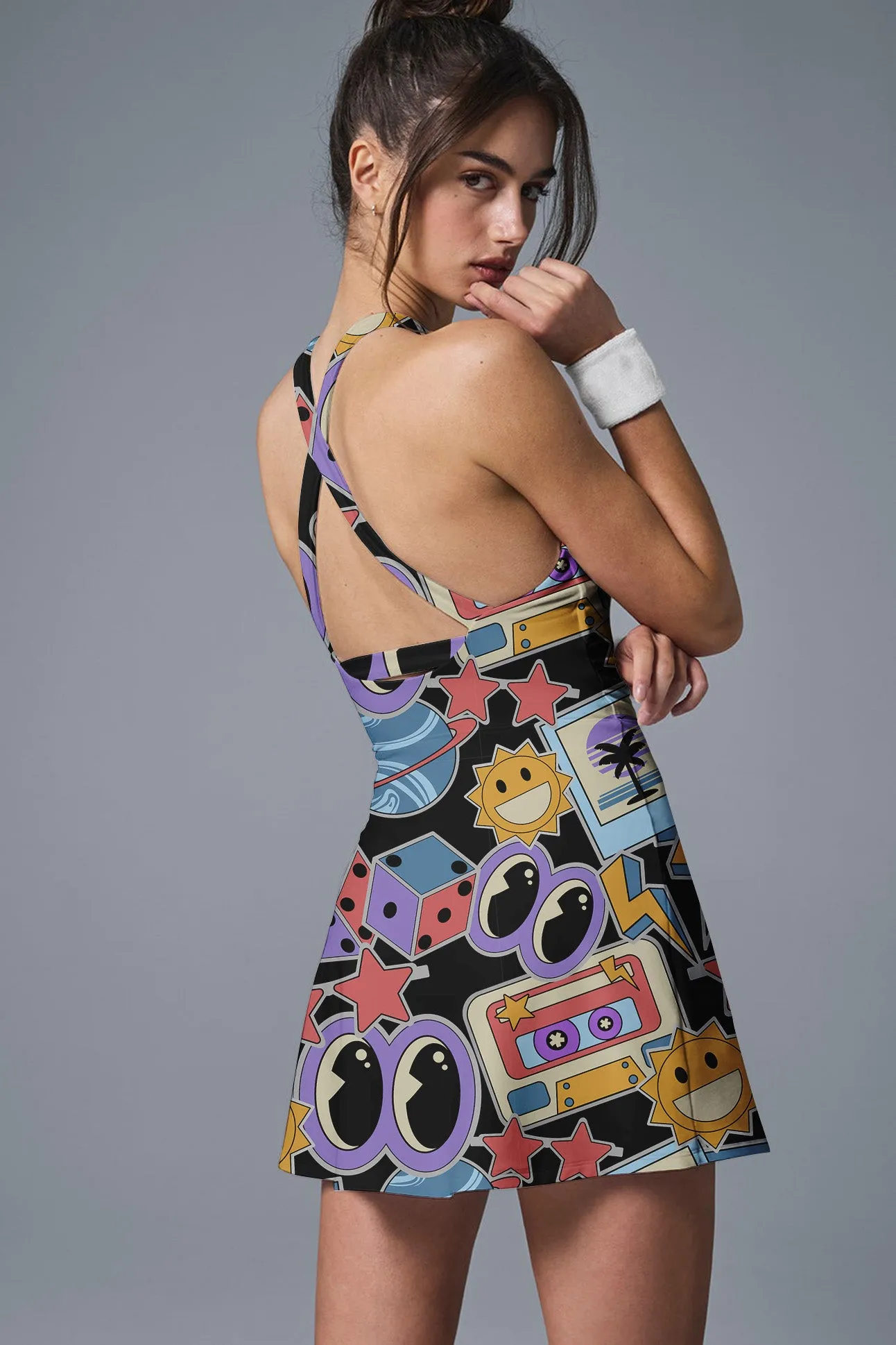 Retro Pop – Cassette Vibes Dress