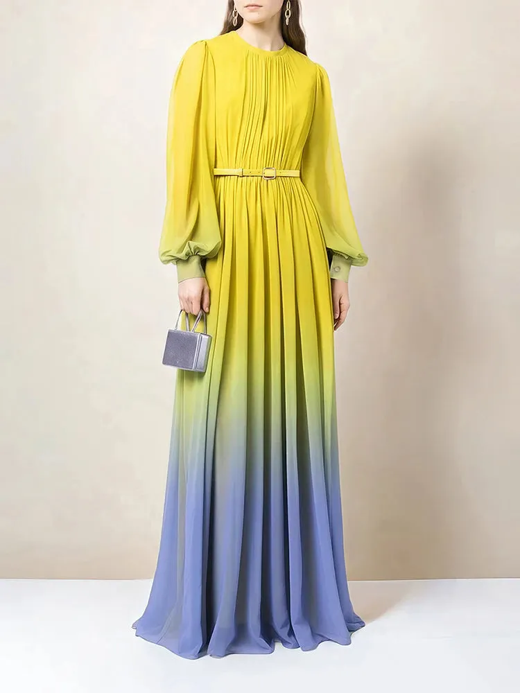 Riley Gradient Dress