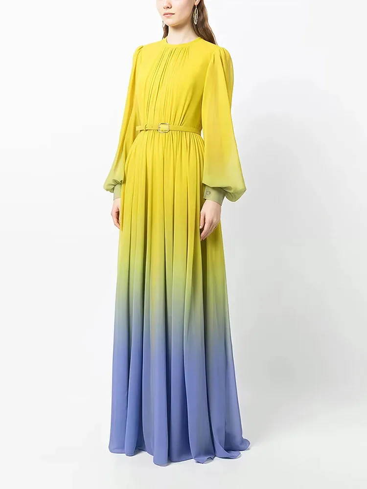 Riley Gradient Dress