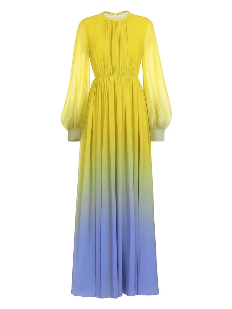 Riley Gradient Dress