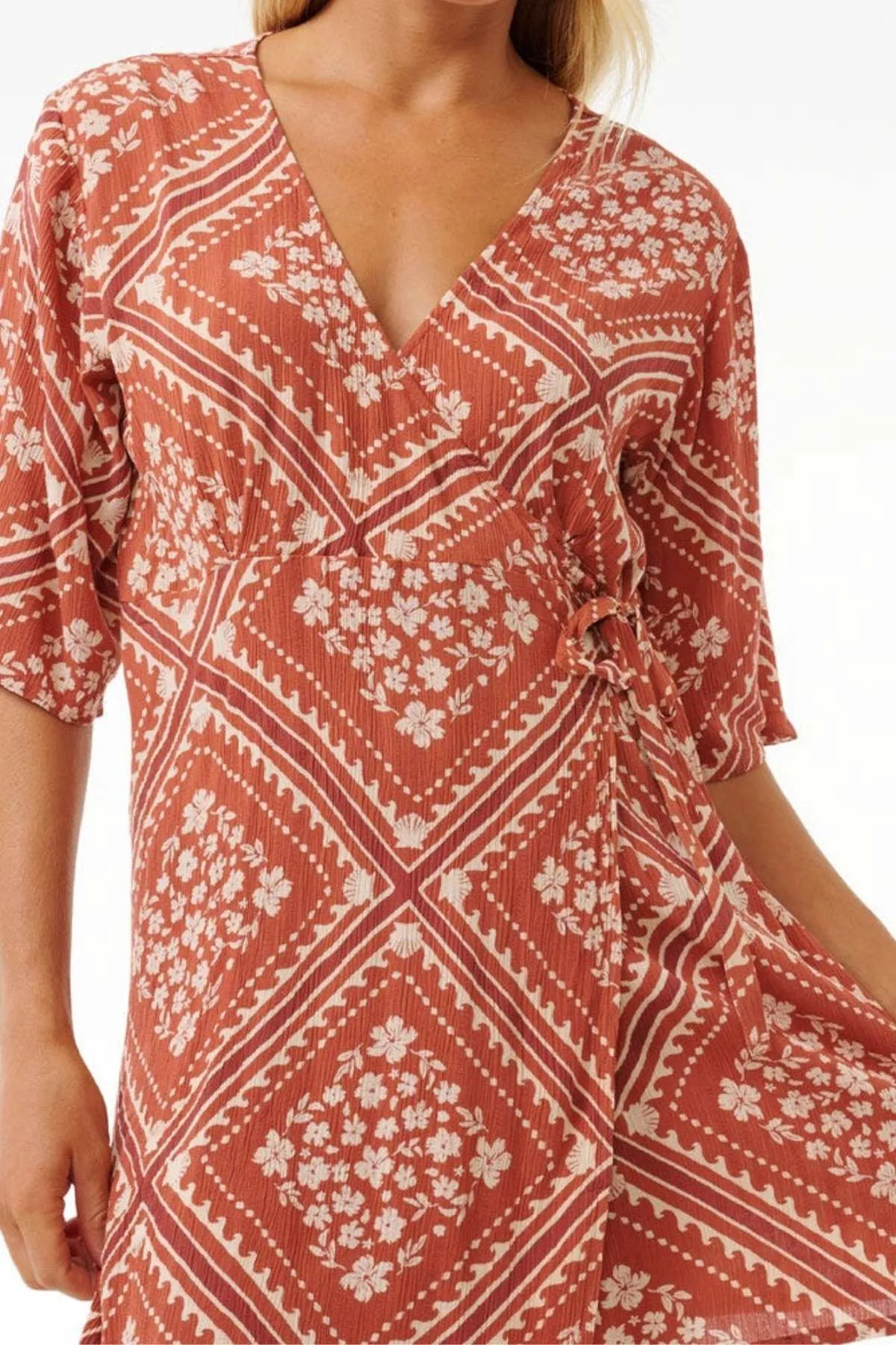 Rip Curl Soleil Wrap Mini Dress