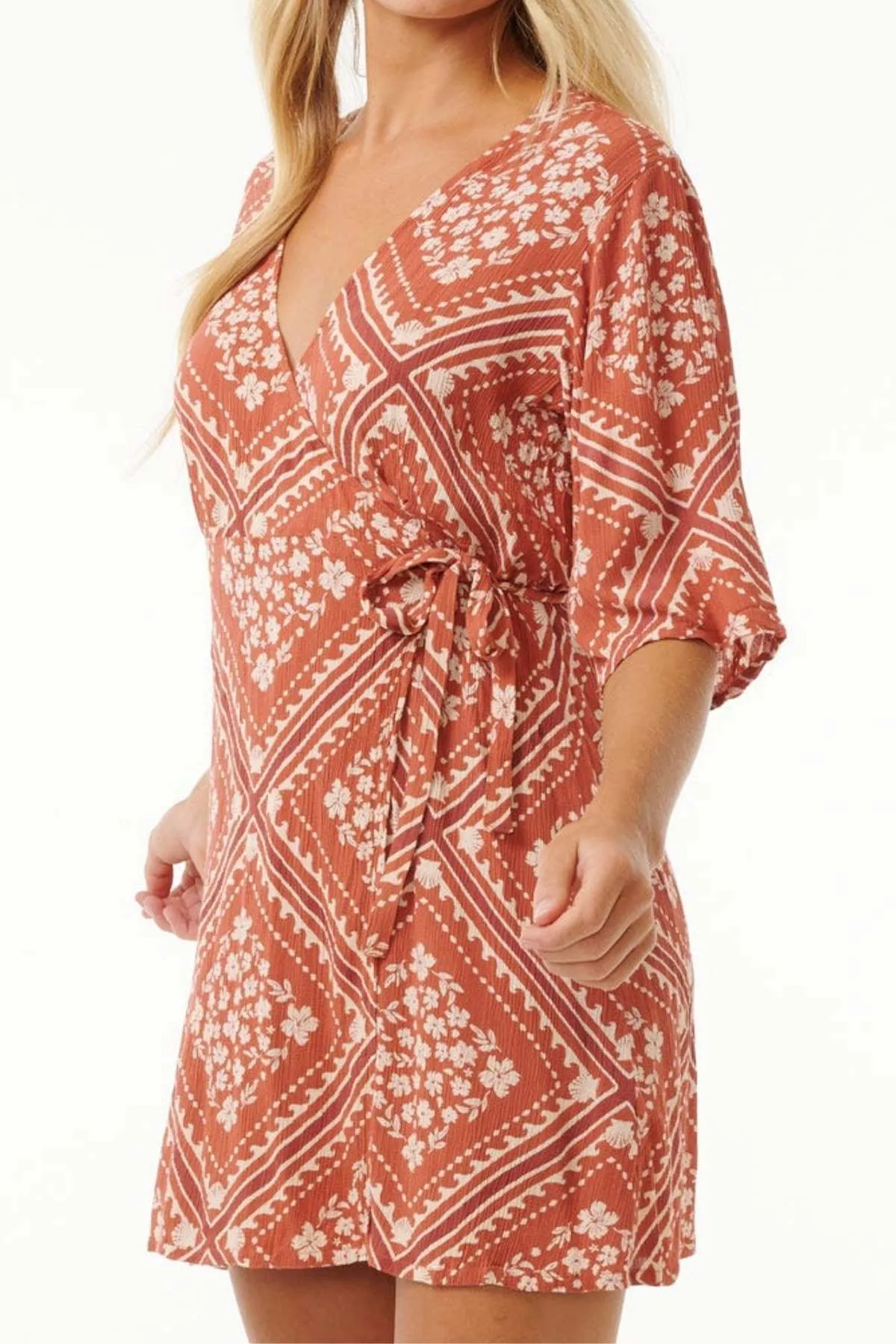 Rip Curl Soleil Wrap Mini Dress