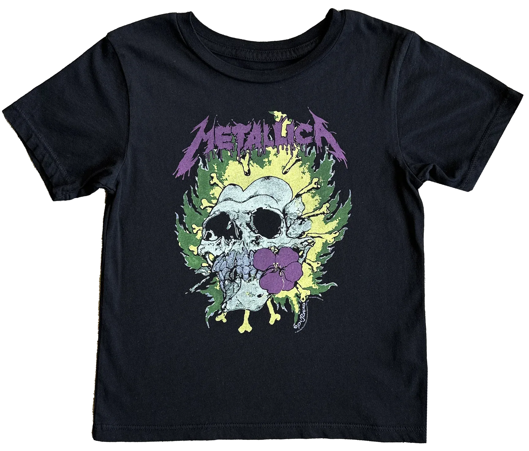 Rowdy Sprout- Metallica Organic Short Sleeve Tee