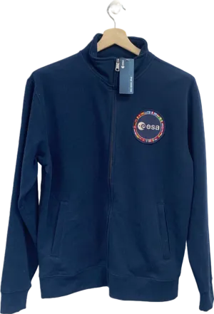 Russell Navy ESA Full-Zip Sweatshirt UK L