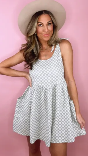 Rylee Cru Sage Summer Check Dress