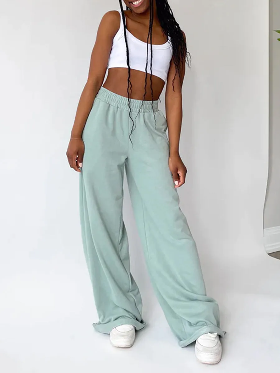 Scuba Mid-Rise Wide-Leg Pant
Regular