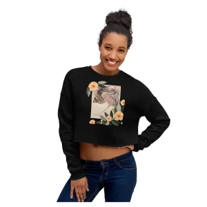 Sensibility Butterfly Crop Sweatshirt
