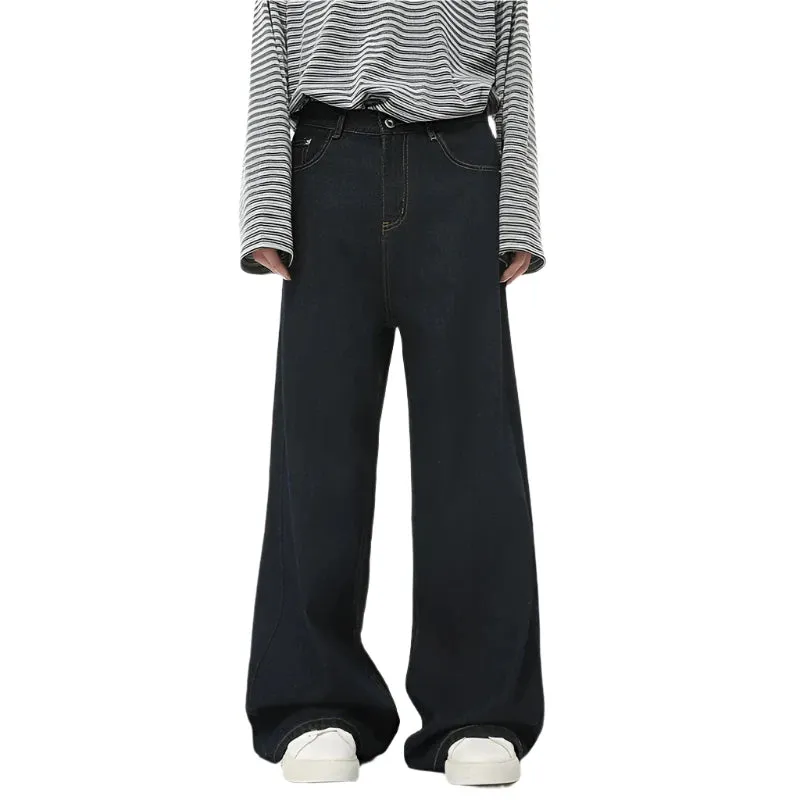 Seoul Drift Wide Leg Denim Jeans