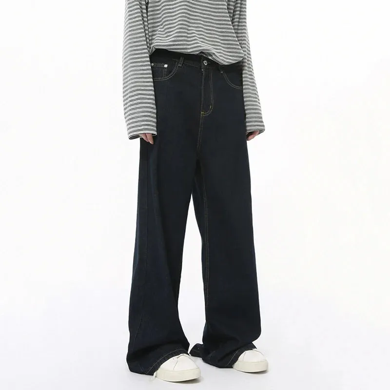 Seoul Drift Wide Leg Denim Jeans