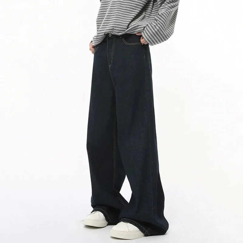 Seoul Drift Wide Leg Denim Jeans