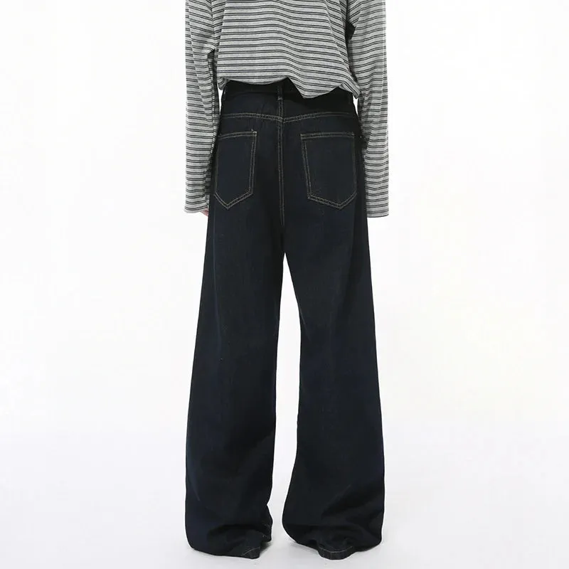 Seoul Drift Wide Leg Denim Jeans