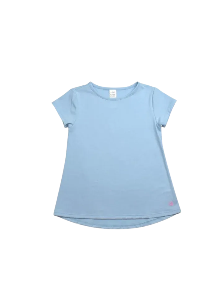 Set Athletics: Bridget Basic T - Cotton Candy Blue
