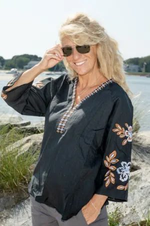 Shaz's Favorite Embroidered Top