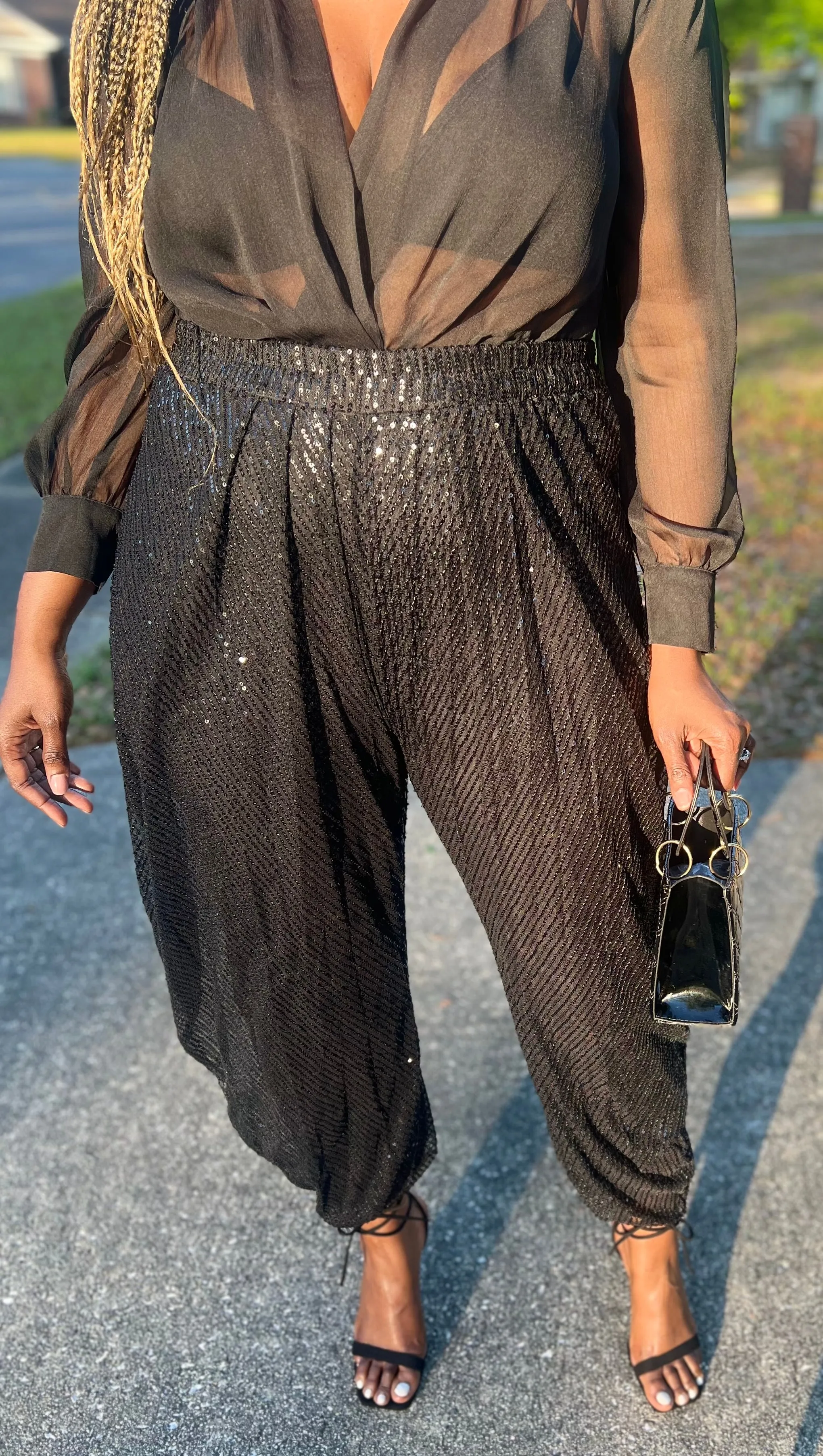 “Shine On” Harem Pant