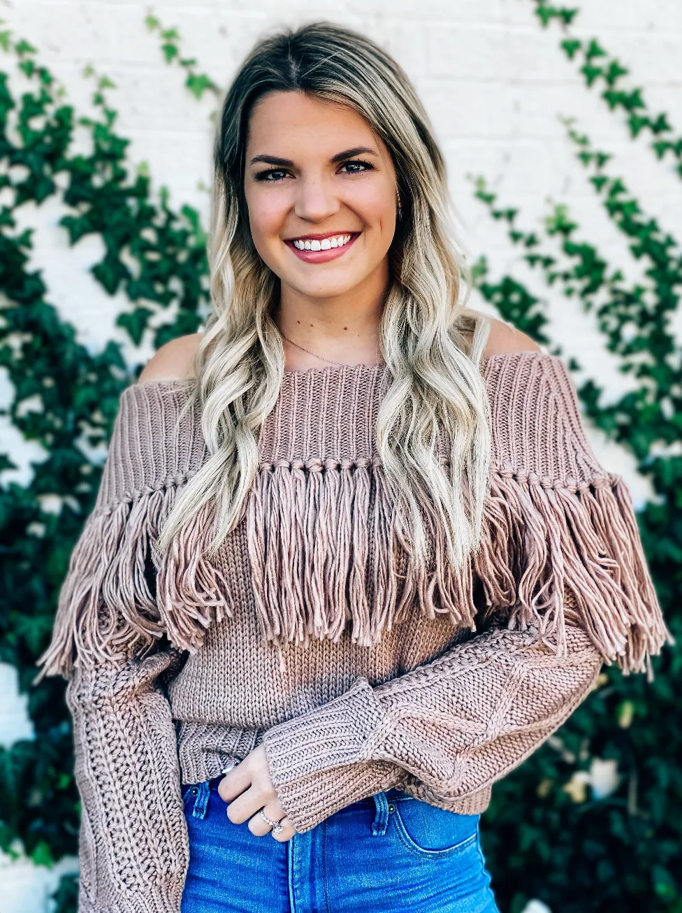 Show Stopper Fringe Sweater