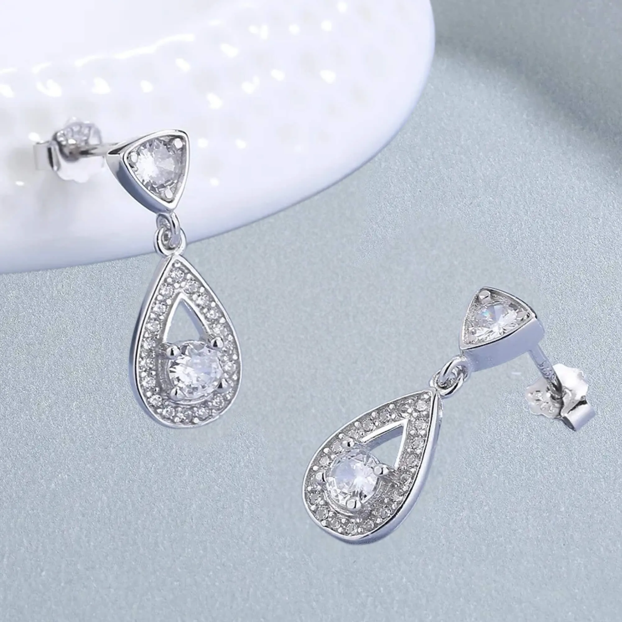 Silver Earrings "Glimmer"