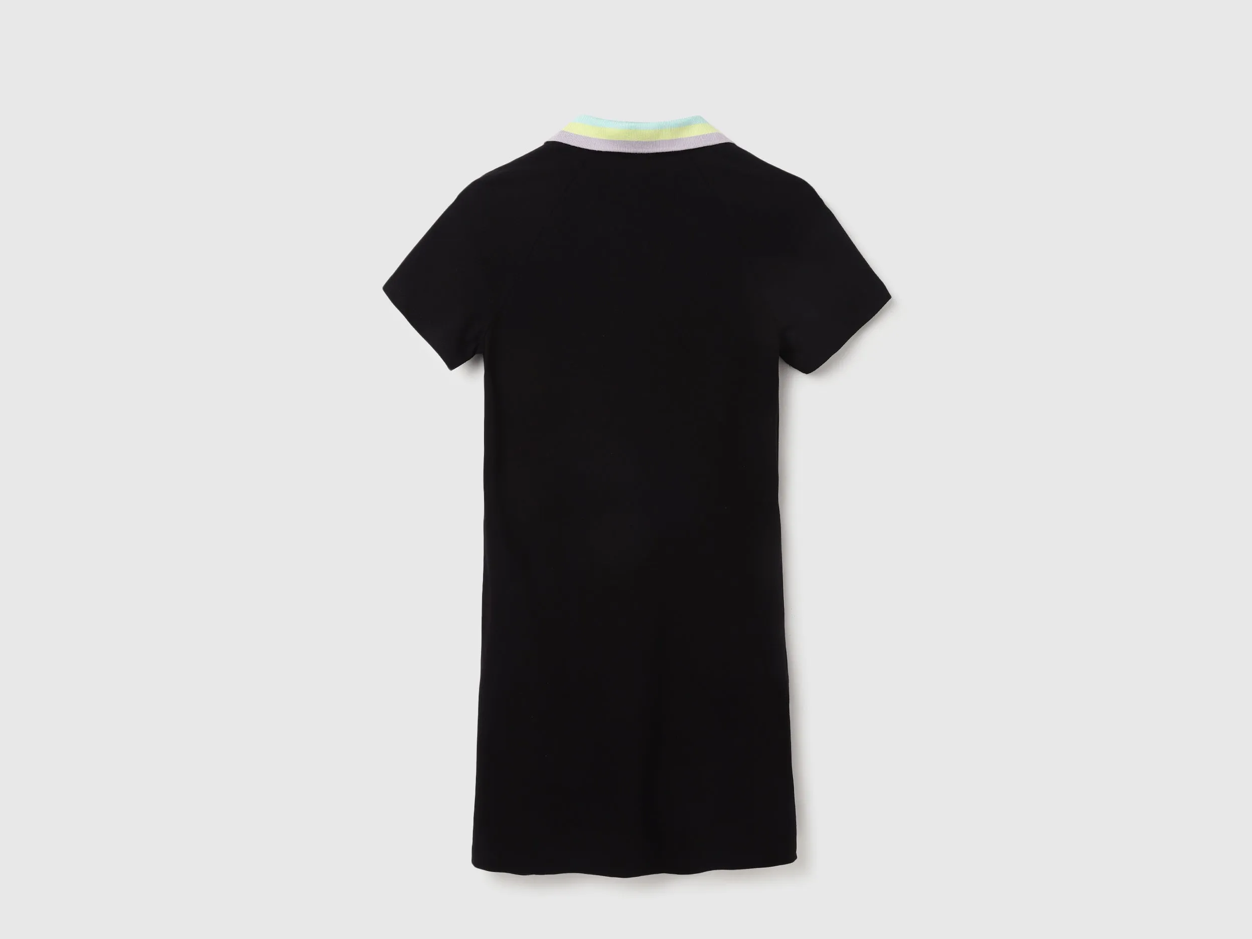 Skinny Fit Polo Neck Solid Dresses