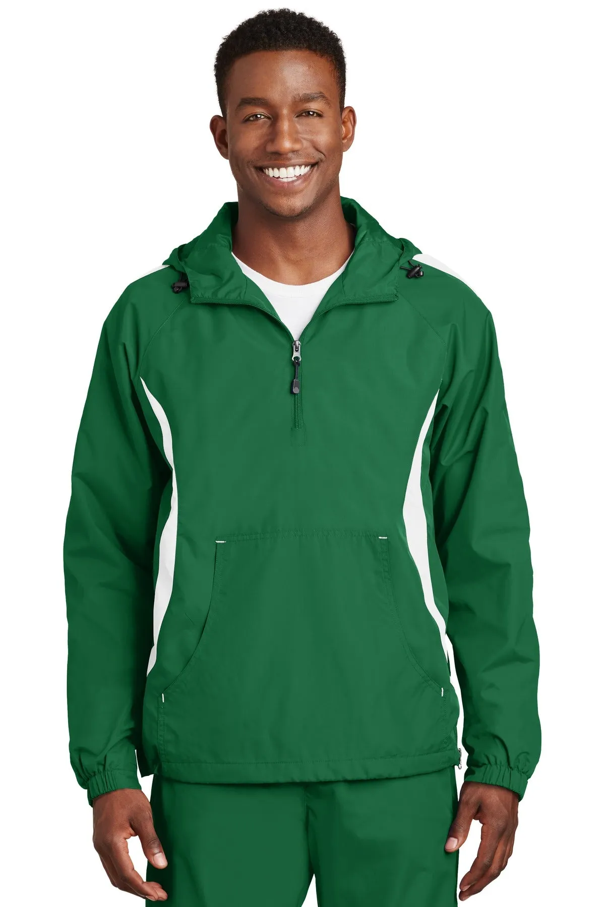 Sport-Tek® Colorblock Raglan Anorak
