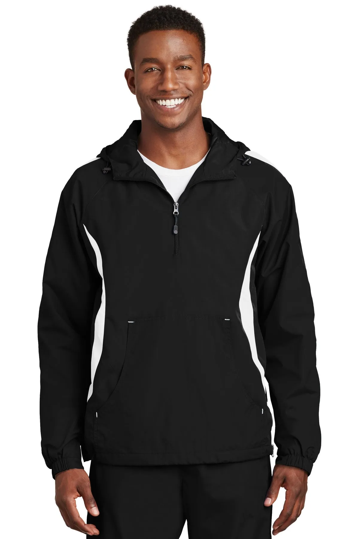 Sport-Tek® Colorblock Raglan Anorak
