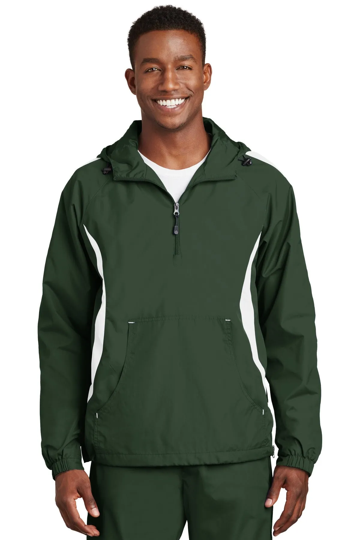 Sport-Tek® Colorblock Raglan Anorak