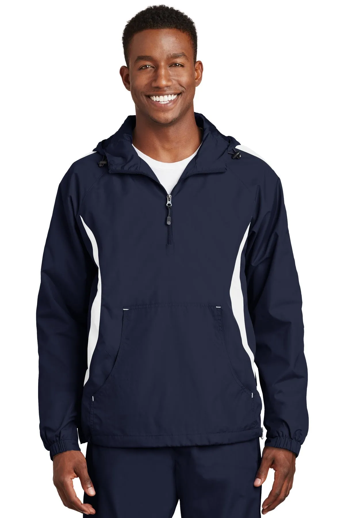 Sport-Tek® Colorblock Raglan Anorak