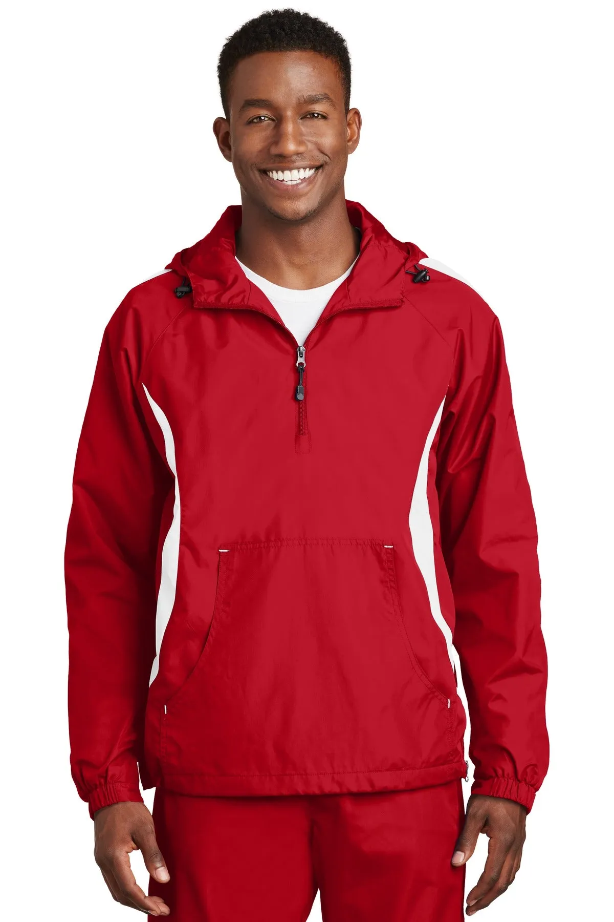 Sport-Tek® Colorblock Raglan Anorak