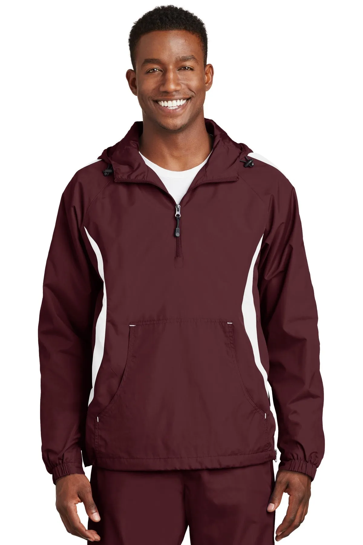 Sport-Tek® Colorblock Raglan Anorak