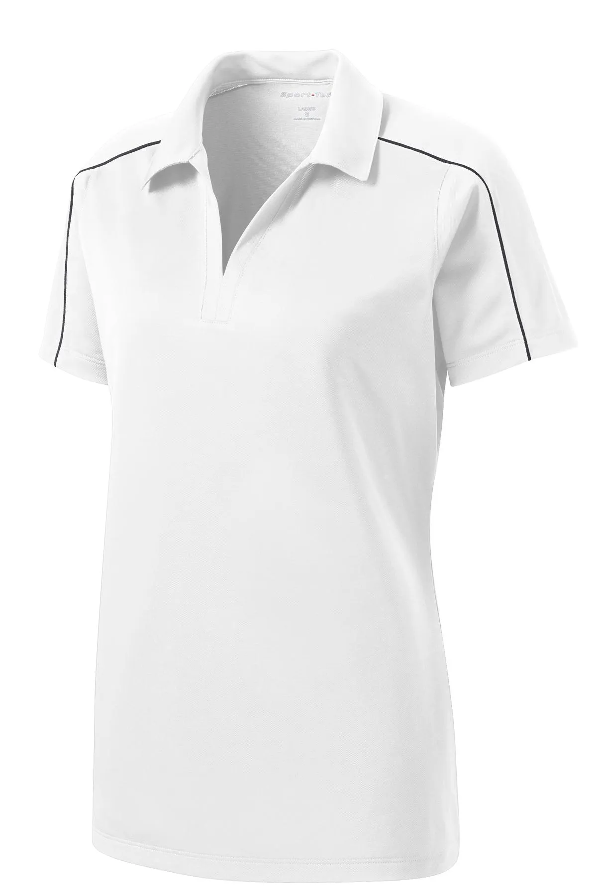 Sport-Tek® Women's Micropique Sport-Wick® Piped Polo