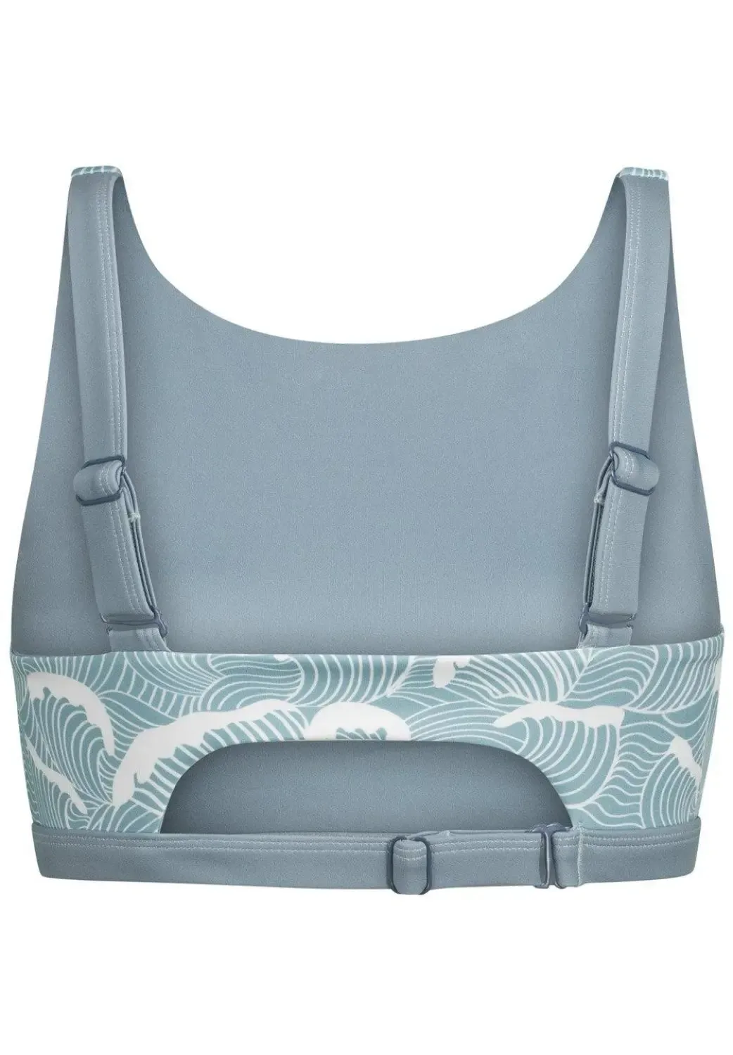 Sports bra Meco in Ocean Waves Print