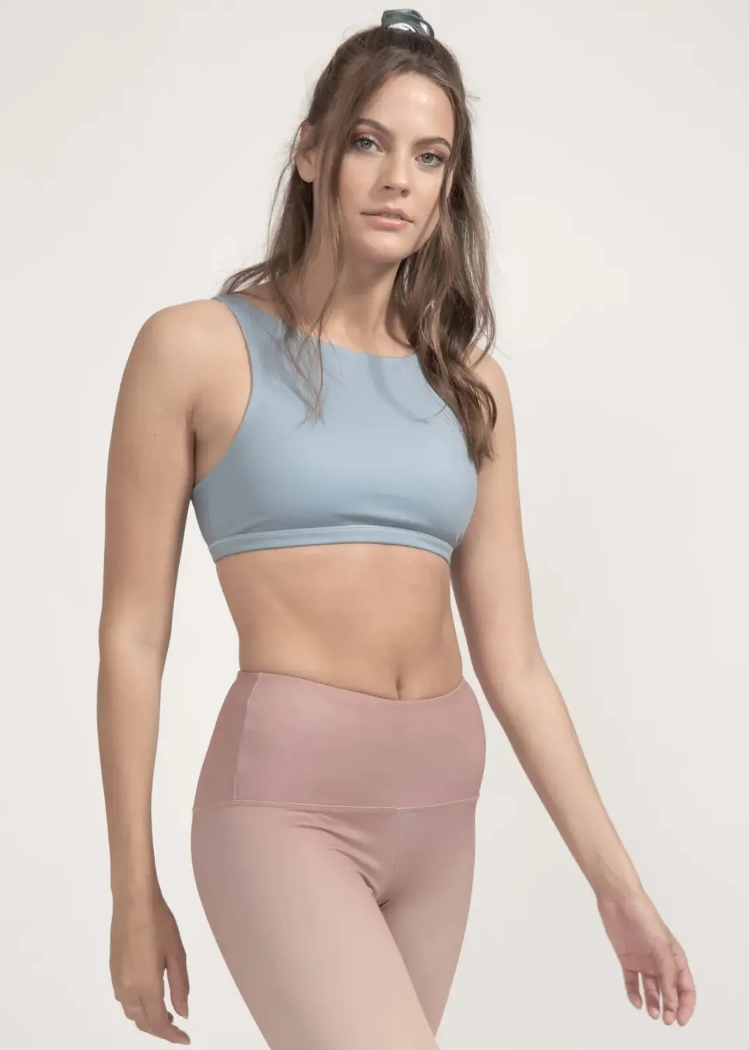 Sports bra Meco in Ocean Waves Print