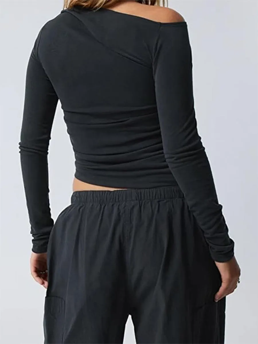 Stardard Long Sleeve Tee Top