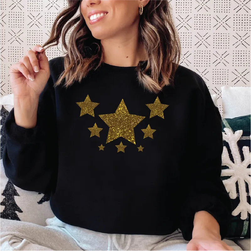 Stars Graphic Sweatshirt