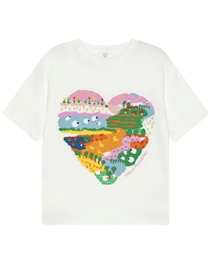 Stella McCartney Kids Tee With Heart Print