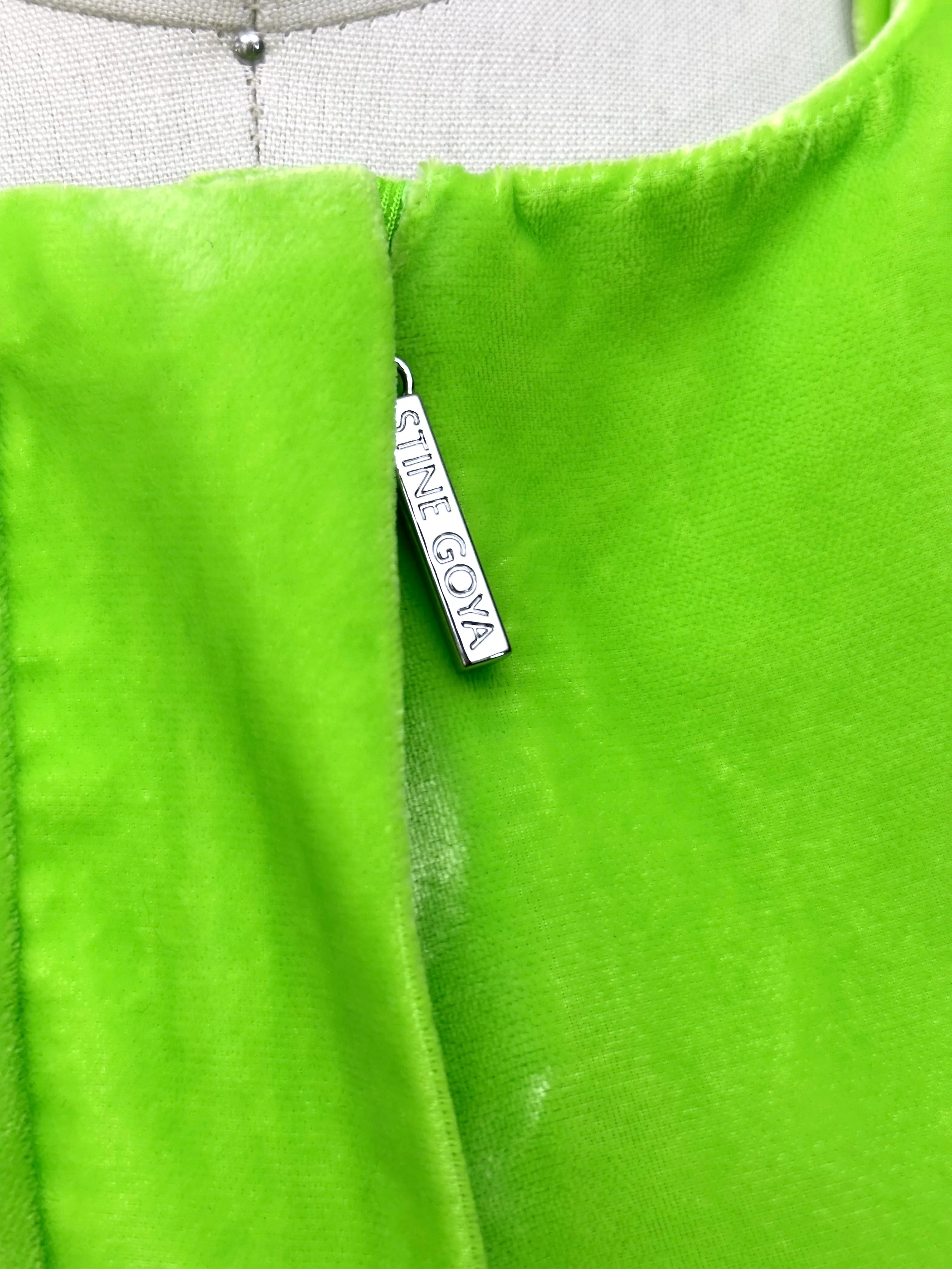 Stine Goya Austyn Neon Velour Dress*