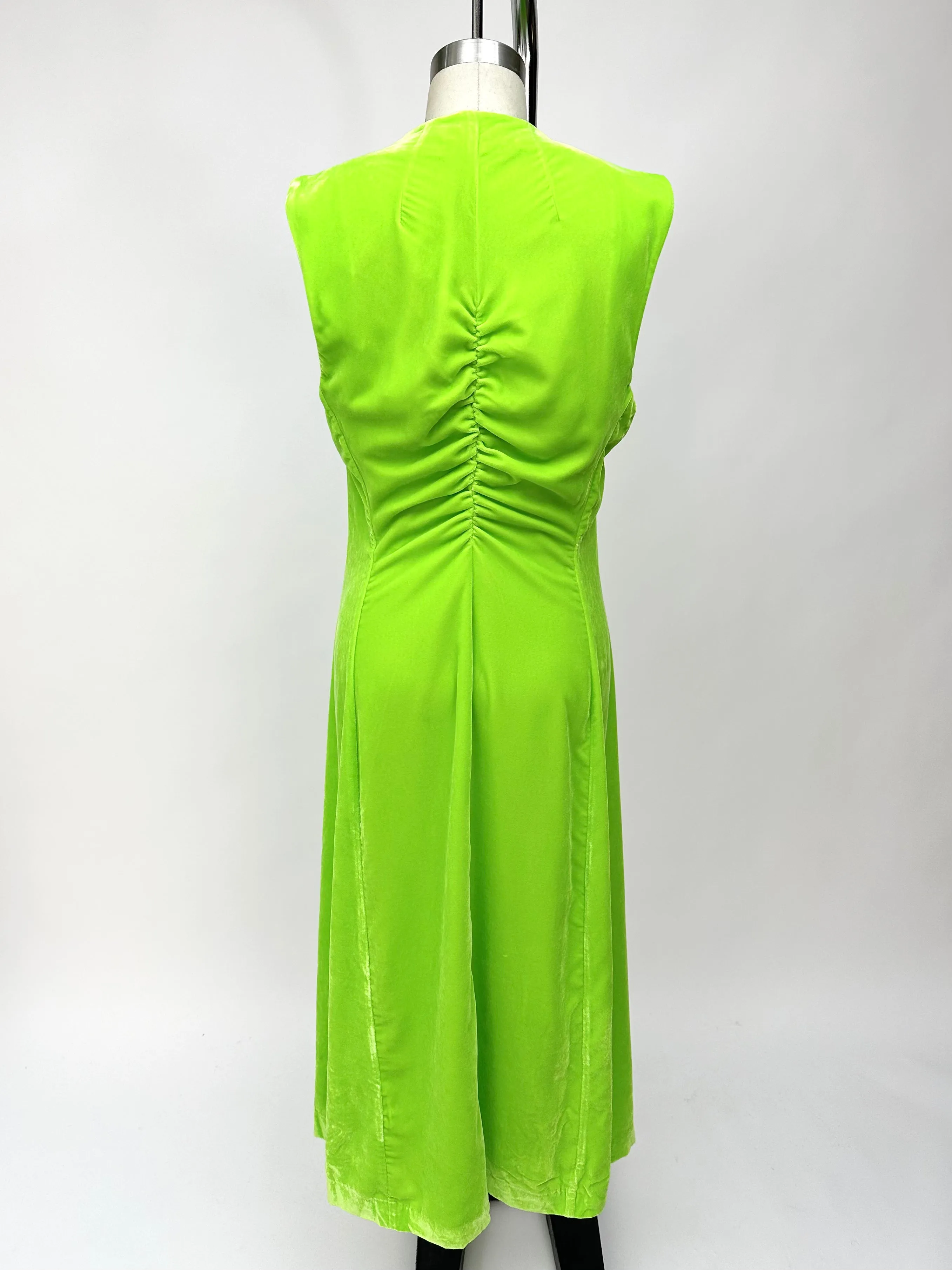 Stine Goya Austyn Neon Velour Dress*