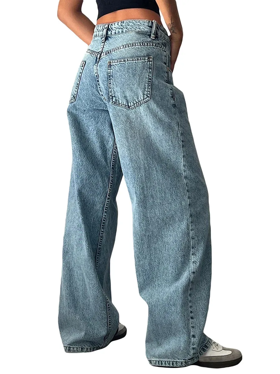 Straight  Baggy Boyfriend Jean