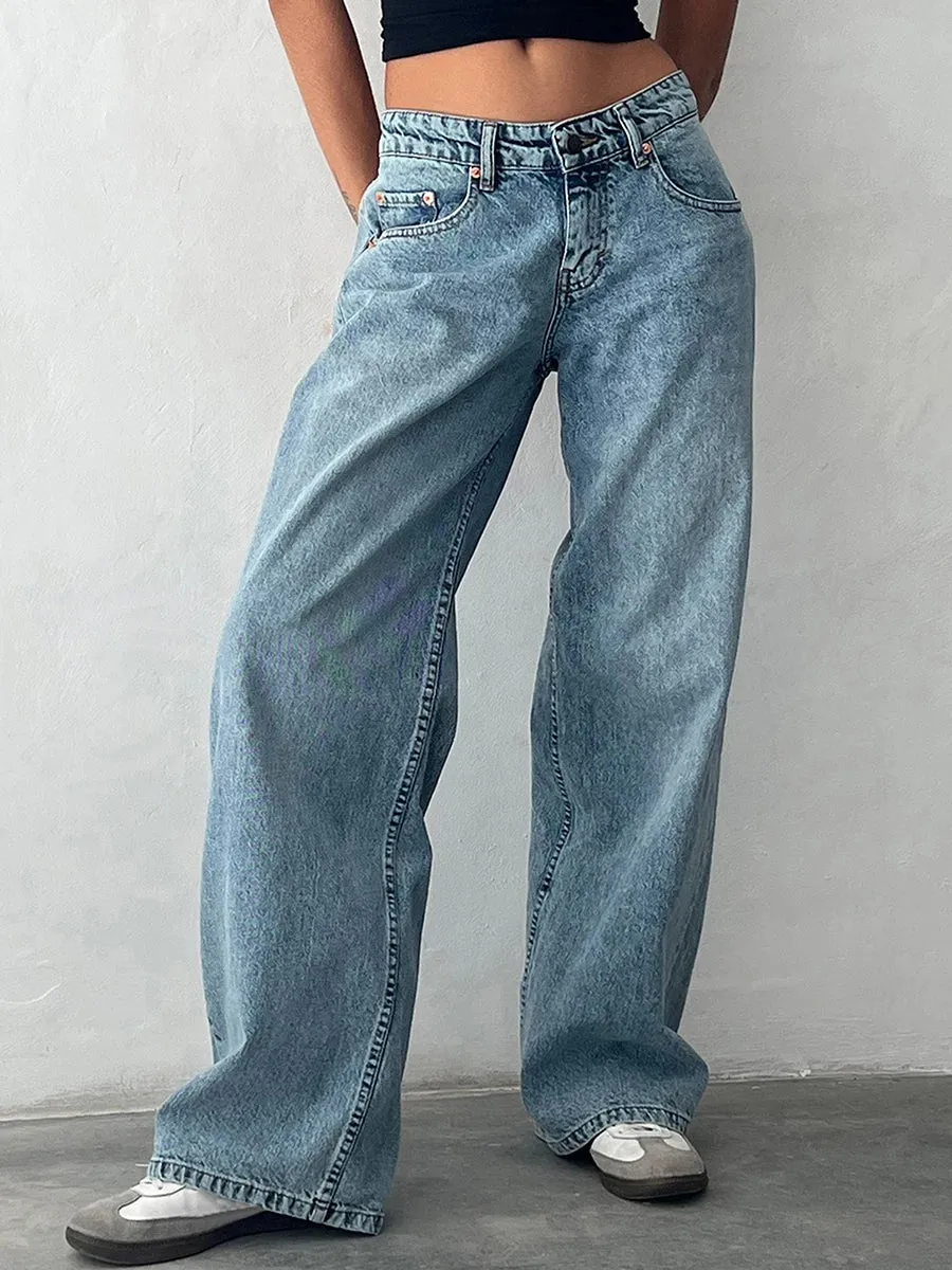 Straight  Baggy Boyfriend Jean