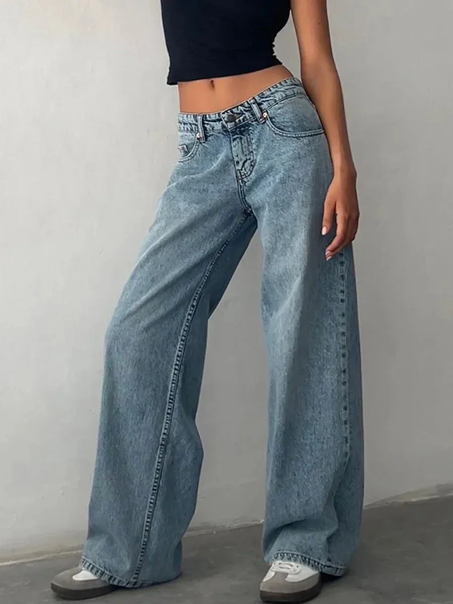 Straight  Baggy Boyfriend Jean