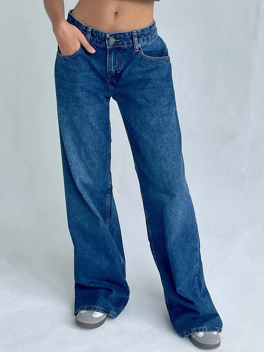 Straight  Baggy Boyfriend Jean