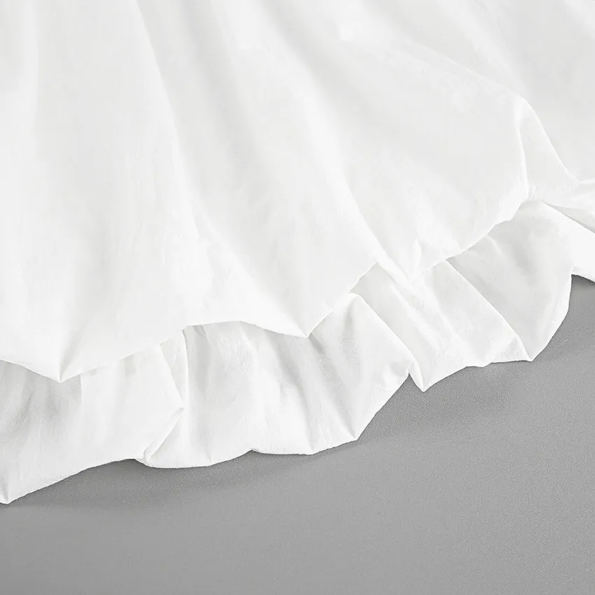 Strapless Backless Tie-wrap Bubble Dresses